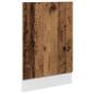 Preview: Geschirrspülerblende Altholz-Optik 45x3x67 cm Holzwerkstoff