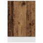 Preview: Geschirrspülerblende Altholz-Optik 45x3x67 cm Holzwerkstoff