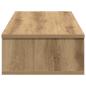 Preview: Wandregal mit Schubladen Artisan-Eiche 80x31x17cm Holzwerkstoff