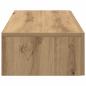 Preview: Wandregal mit Schubladen Artisan-Eiche 80x33x17cm Holzwerkstoff