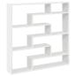 Preview: Würfelregal 7 Fächer Weiß Holzwerkstoff