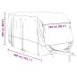 Preview: Schutzhülle für Wohnwagen Grau 460x250x220 cm Vliesstoff