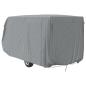 Preview: Schutzhülle für Wohnwagen Grau 610x250x220 cm Vliesstoff