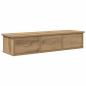 Preview: ARDEBO.de - Wandschrank Artisan-Eiche 88x26x18,5 cm Holzwerkstoff