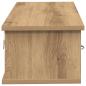 Preview: Wandschrank Artisan-Eiche 88x26x18,5 cm Holzwerkstoff
