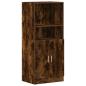 Preview: Küchenschrank Räuchereiche 57x41,5x131,5 cm Holzwerkstoff