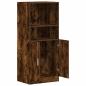 Preview: Küchenschrank Räuchereiche 57x41,5x131,5 cm Holzwerkstoff