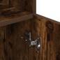 Preview: Küchenschrank Räuchereiche 57x41,5x131,5 cm Holzwerkstoff