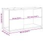 Preview: TV-Schrank Altholz-Optik 60x24x32 cm Holzwerkstoff