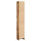 Preview: Badschrank Altholz-Optik 32x25,5x190 cm Holzwerkstoff