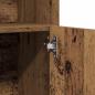 Preview: Badschrank Altholz-Optik 32x25,5x190 cm Holzwerkstoff