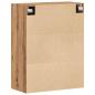Preview: Wandschrank Artisan-Eiche 60x31x70 cm Holzwerkstoff