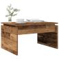 Preview: Couchtisch Altholz-Optik 68x50x38 cm Holzwerkstoff