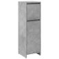 Preview: Badezimmerschrank Betongrau 30x30x95 cm Holzwerkstoff