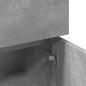 Preview: Badezimmerschrank Betongrau 30x30x95 cm Holzwerkstoff