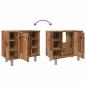 Preview: Badschrank Altholz-Optik 60x32x53,5 cm Holzwerkstoff