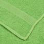 Preview: Duschtücher 4 Stk. Apfelgrün 70x140 cm 360 g/m² 100% Baumwolle