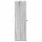 Preview: Badezimmerschrank mit Rollenhalter Grau Sonoma 20,5x22x72 cm