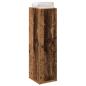 Preview: ARDEBO.de - Badezimmerschrank mit Rollenhalter Altholz-Optik 20,5x22x72 cm