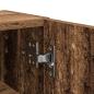 Preview: Badezimmerschrank mit Rollenhalter Altholz-Optik 20,5x22x72 cm
