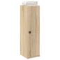 Preview: ARDEBO.de - Badezimmerschrank mit Rollenhalter Sonoma-Eiche 20,5x22x72 cm