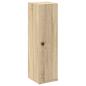 Preview: Badezimmerschrank mit Rollenhalter Sonoma-Eiche 20,5x22x72 cm