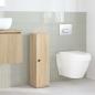 Preview: Badezimmerschrank mit Rollenhalter Sonoma-Eiche 20,5x22x72 cm