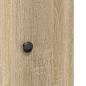 Preview: Badezimmerschrank mit Rollenhalter Sonoma-Eiche 20,5x22x72 cm