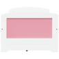 Preview: Tagesbett mit 5 Schubladen ohne Matratze Weiß Rosa 90x200cm