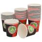 Preview: ARDEBO.de - Pappbecher mit Deckeln 1000 Stk. 4oz 120ml