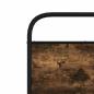 Preview: Kopfteil Räuchereiche 75 cm Stahl und Holzwerkstoff