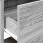 Preview: Nachttische mit Schublade 2 Stk. Grau Sonoma 51x31x47 cm