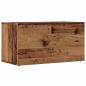 Preview: Aufbewahrungstruhe Altholz-Optik 69,5x34x36 cm Holzwerkstoff