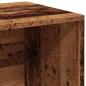 Preview: Aufbewahrungstruhe Altholz-Optik 69,5x34x36 cm Holzwerkstoff