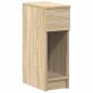 Preview: Nachttische mit Schublade 2 Stk. Sonoma-Eiche 20x36x60 cm