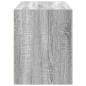 Preview: Schrank mit 2 Schubladen Grau Sonoma 60x31x40 cm Holzwerkstoff
