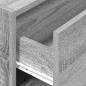 Preview: Schrank mit 2 Schubladen Grau Sonoma 60x31x40 cm Holzwerkstoff