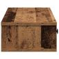 Preview: Wandregal mit Schubladen Altholz-Optik 100x37,5x19 cm