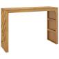 Preview: Konsolentisch 110x35x75 cm Massivholz Teak