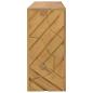 Preview: Konsolentisch 110x35x75 cm Massivholz Teak