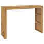 Preview: Konsolentisch 110x35x75 cm Massivholz Teak