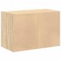 Preview: Schrank mit 2 Schubladen Sonoma-Eiche 60x31x40cm Holzwerkstoff