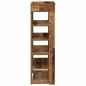 Preview: Schuhregal Altholz-Optik 60x30x98 cm Holzwerkstoff
