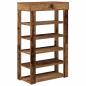Preview: Schuhregal Altholz-Optik 60x30x98 cm Holzwerkstoff