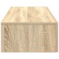 Preview: Wandregal mit Schubladen Sonoma-Eiche 60x26,5x15 cm