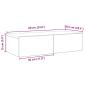 Preview: Wandregal mit Schubladen Sonoma-Eiche 60x26,5x15 cm