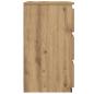 Preview: Nachttische 2 Stk. Artisan-Eiche 40x35x62,5 cm Holzwerkstoff