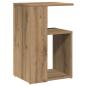 Preview: Beistelltisch Artisan-Eiche 36x30x56 cm Holzwerkstoff