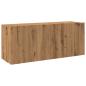Preview: TV-Wandschrank Artisan-Eiche 100x30x41 cm