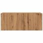 Preview: TV-Wandschrank Artisan-Eiche 100x30x41 cm